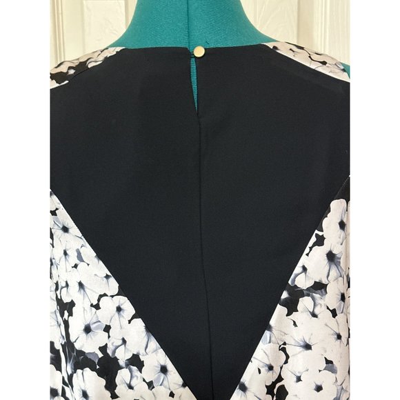 APT. 9 Sleeveless Floral Blouse w/Lining 100% Polyester Women's Size PM (READ) - Picture 7 of 16